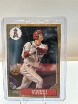 2022 Topps Chrome - 1987 Topps Baseball Shohei Ohtani #87BC-2🔥🔥 - Image 1