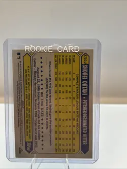 2022 Topps Chrome - 1987 Topps Baseball Shohei Ohtani #87BC-2🔥🔥 - Image 2