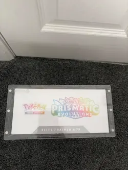 Pokemon Scarlet & Violet Prismatic Evolutions ETB - new and sealed etb - Image 2