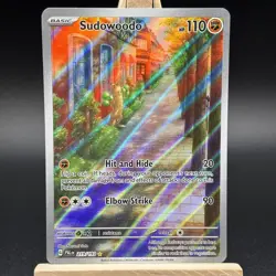 Pokemon TCG Sudowoodo 219/193 – Paldea Evolved – Illustration Rare – NM - Image 2
