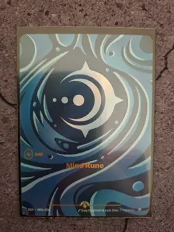 Riftbound TCG League of Legends Mind Rune OGN nexus night promo - Image 1