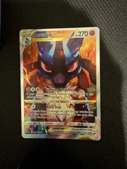 Lucario VSTAR SWSH291 Holo Promo Sword & Shield Promo Pokemon Near Mint C - Image 1