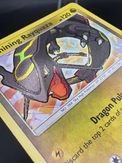 Pokemon Shining Rayquaza 56/73 Shining Legends Shiny Holo Rare Near Mint - Image 4