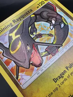 Pokemon Shining Rayquaza 56/73 Shining Legends Shiny Holo Rare Near Mint - Image 5