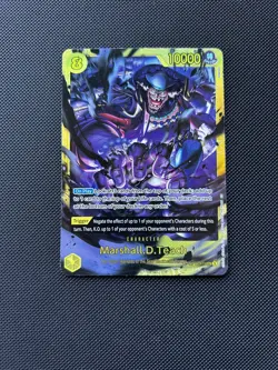 Marshall D. Teach OP16-119 SEC Secret Rare The Time of Battle One Piece TCG NM - Image 1