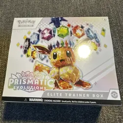 Pokemon TCG Scarlet & Violet Prismatic Evolutions Elite Trainer Box SEALED - Image 1