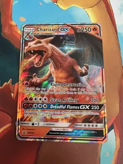 Pokemon TCG Charizard GX SM Black Star Promo SM195 Promo - Image 1