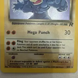 The Pokemon Company Dark Machamp 10/82 Team Rocket Holo Rare 2000 ENG - Image 3
