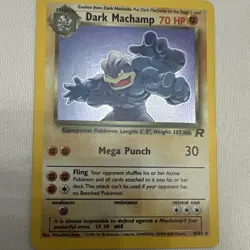 The Pokemon Company Dark Machamp 10/82 Team Rocket Holo Rare 2000 ENG - Image 4