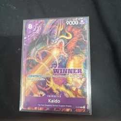 Kaido - (Winner Pack Vol. 1) P-010 PR One Piece Promotion Cards NM Foil - Image 1