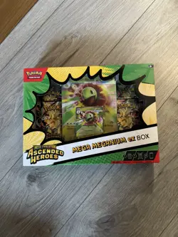 Pokemon TCG Mega Meganium ex Box Mega Evolution Ascended Heroes - New Sealed - Image 1