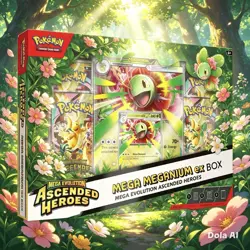 Ascended Heroes Mega Meganium EX Box Sealed Brand New Pokemon TCG - Image 1
