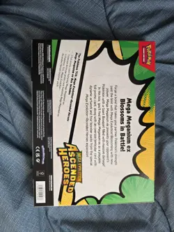 Pokemon TCG Mega Meganium ex Box Mega Evolution Ascended Heroes - New Sealed - Image 2