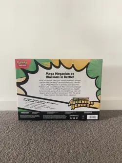 Ascended Heroes Mega Meganium EX Box Collection Pokemon TCG SEALED - Image 2