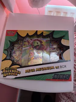 Pokemon TCG Ascended Heroes Mega Meganium Ex Box - Sealed Brand New - Image 1
