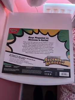 Pokemon TCG Ascended Heroes Mega Meganium Ex Box - Sealed Brand New - Image 2
