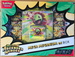 Pokemon TCG Ascended Heroes Mega Meganium EX Box New Sealed - Image 1
