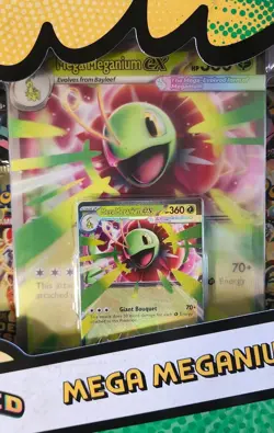 Pokemon TCG Ascended Heroes Mega Meganium EX Box New Sealed - Image 3