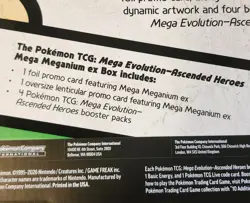 Pokemon TCG Ascended Heroes Mega Meganium EX Box New Sealed - Image 4