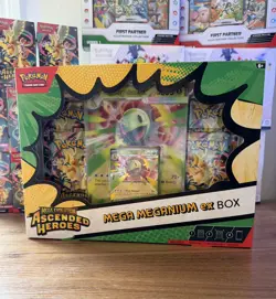 Pokemon TCG Ascended Heroes Mega Meganium EX box Brand New Factory Sealed - Image 1
