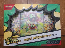 Pokemon TCG Ascended Heroes Mega Meganium EX Box New Sealed - Image 1