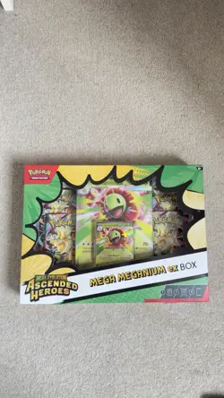Pokemon TCG Ascended Heroes Mega Meganium Ex Box - Sealed Brand New - Image 1