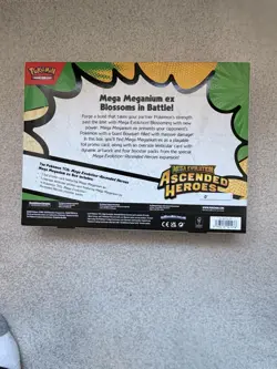 Pokemon TCG Ascended Heroes Mega Meganium Ex Box - Sealed Brand New - Image 2