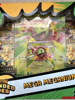 Pokemon TCG Ascended Heroes Mega Meganium Ex Box - Sealed Brand New - Image 3