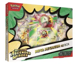 Pokemon TCG Ascended Heroes EX Box Mega Meganium New & Sealed English - Image 1