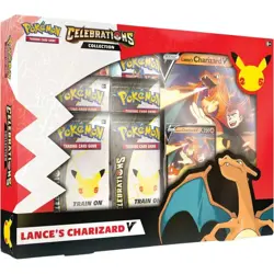 Pokemon TCG Celebrations Lance's Charizard V Collection Box English 1 Box - Image 1