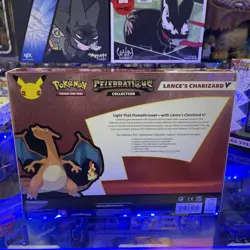 Pokemon TCG: Celebrations Collection Box Lance's Charizard V Oversize] (2021) 820650809392 - Image 5