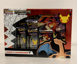 Pokemon TCG Celebrations Collection Lance's Charizard V Box 820650101625 - Image 1