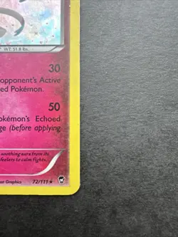 Pokemon Card TCG Sylveon 72/111 XY Furious Fists Cracked Ice Holo Rare 2014 DMG - Image 5