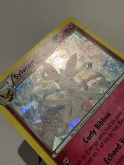 Pokemon TCG Sylveon 72/111 XY Furious Fists Cracked Ice Holo Rare 2014 LP- - Image 5