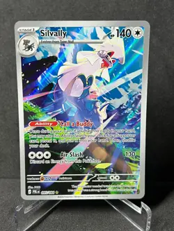 Silvally 095/084 Illustration Rare Pitch Black Pokemon Holo Near Mint - Image 1