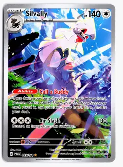 Silvally 095/084 Illustration Rare Pitch Black Pokemon Holo NM - Image 1