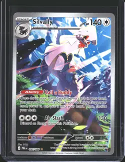 Silvally 095/084 Illustration Rare Pitch Black Pokemon Holo NM/M - Image 1