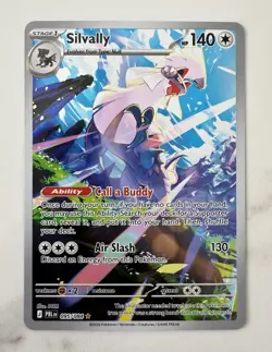 Pokemon Silvally 095/084 Illustration Rare IR Pitch Black Holo Near Mint/MINT - Image 1
