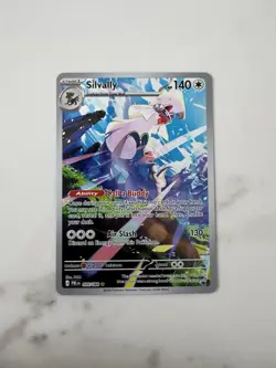 Pokemon Silvally 095/084 Illustration Rare IR Pitch Black Holo Near Mint/MINT - Image 3