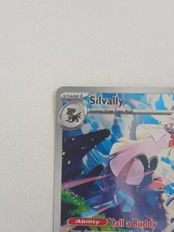 Silvally 095/084 Illustration Rare Pitch Black Pokemon Holo Near Mint - Fresh - Image 3