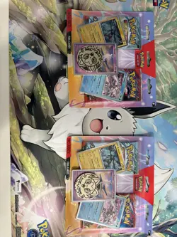 Lot of 2 Pokemon Enhanced 2-Pack Blister Journey Together Destined Rivals Sealed - Image 1