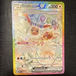 Eevee ex 167/131 Prismatic Evolutions SIR Full Art Holo HP200 - Image 1