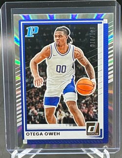 2025/26 Panini Donruss Basketball Holo Laser 1st OTEGA OWEH 016/199 #80 - Image 1