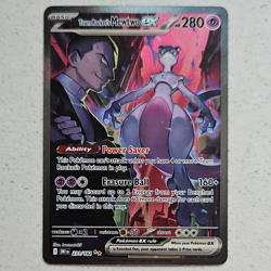 Destined Rivals Team Rocket's Mewtwo ex 231/182 Ultra Rare Holo FA HP280 ENG - Image 1