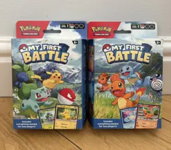 2x (TWO) Pokemon - My First Battle Deck Box - Brand New & Sealed - Both Styles - Image 1