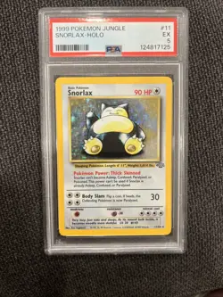 Snorlax 11/64 Jungle Holo - Image 1