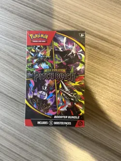 Pokemon TCG | Mega Evolution Pitch Black | Booster Bundle | New Factory Sealed - Image 1