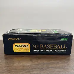 RARE 1993 Pinnacle Baseball Series 2 Box 24 Sealed Super Packs Jeter Rookie Auc4 - Image 5