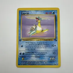 Lapras 1st Edition Fossil 25/62 Rare 1999 English - Image 1