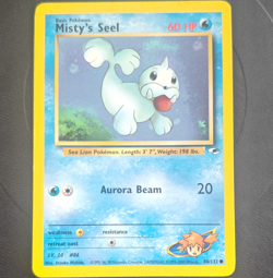 Pokemon TCG Misty's Seel 88/132 Gym Heroes Unlimited Regular Common 60HP - Image 1